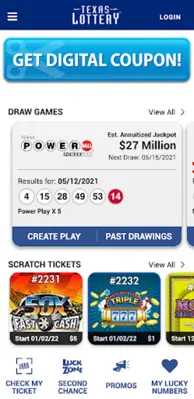 Texas Lottery Official App android App screenshot 4